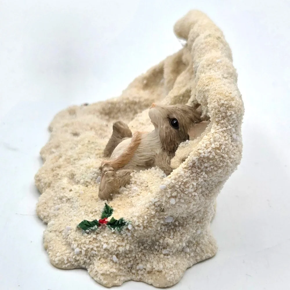 Charming Tails  MAXINE MAKING SNOW ANGELS Dean Griff  by Fitz & Floyd 87/510